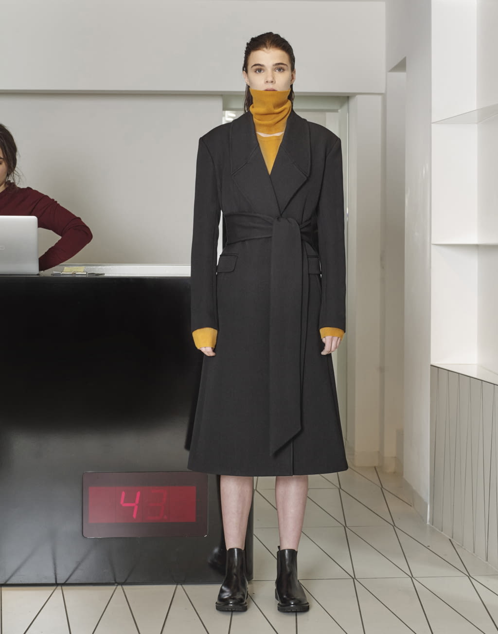 Fashion Week London Pre-Fall 2018 look 11 from the Chalayan collection womenswear