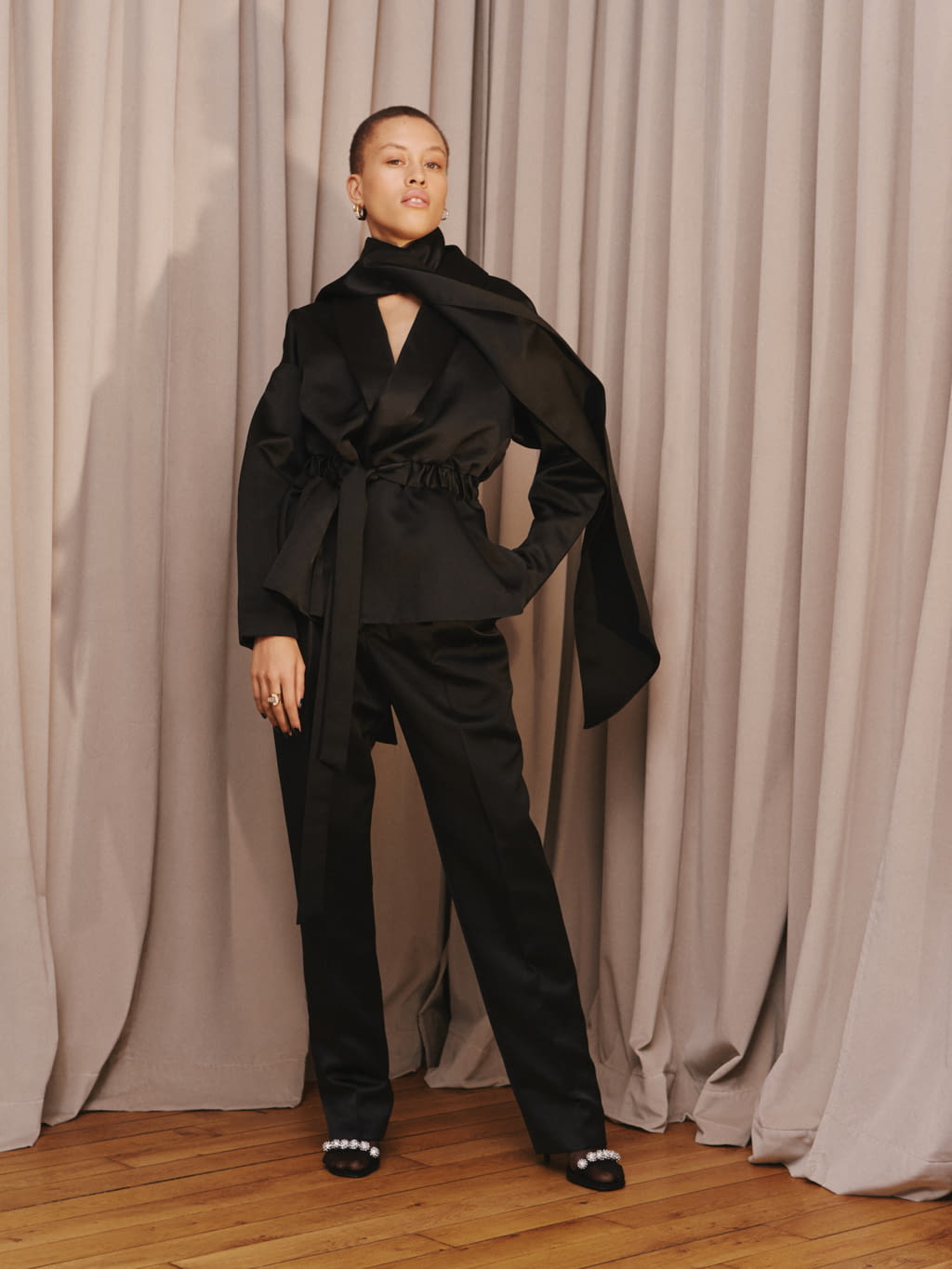 Fashion Week Paris Fall/Winter 2019 look 11 from the Vanessa Cocchiaro collection womenswear