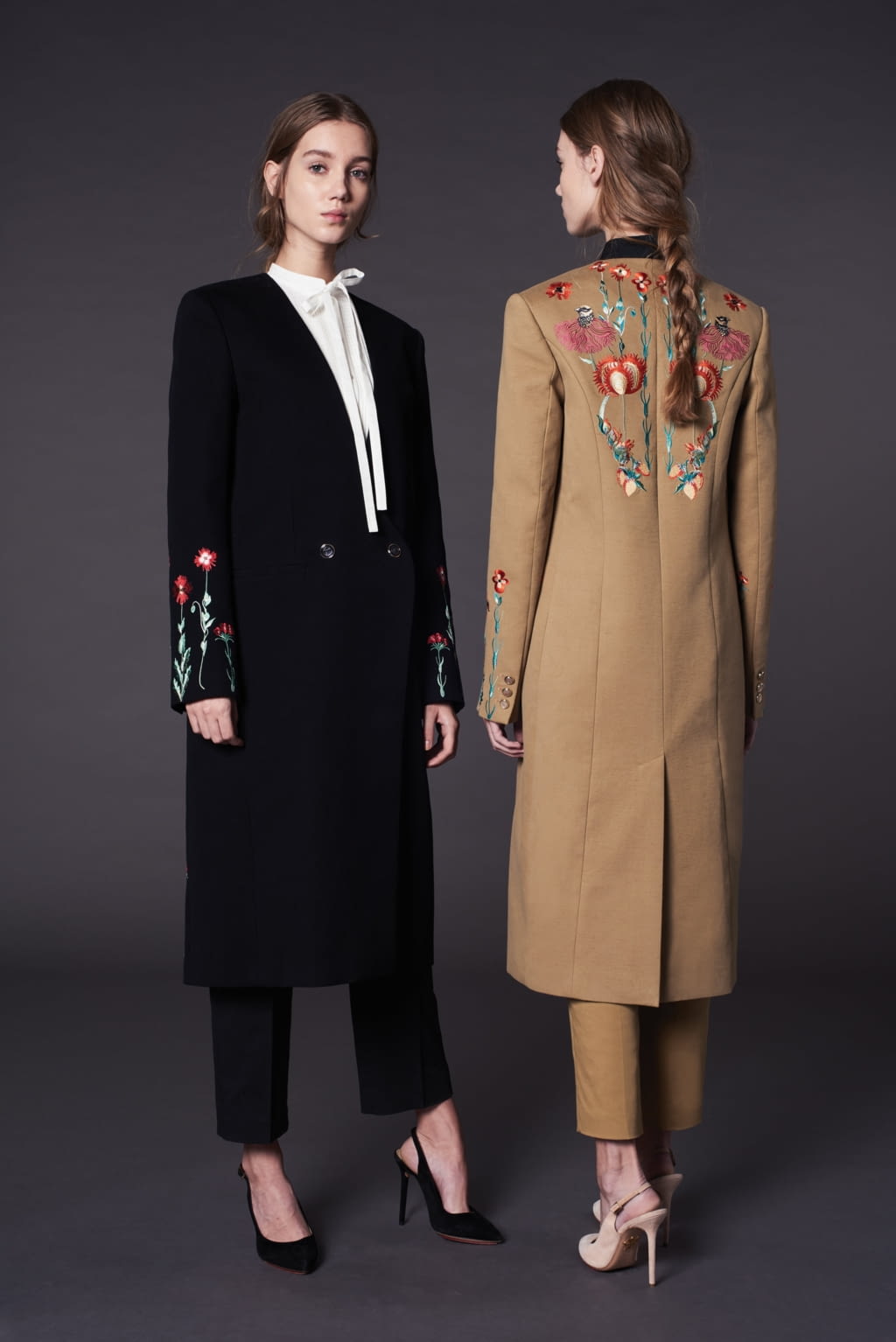 Fashion Week London Pre-Fall 2017 look 7 from the Temperley London collection 女装