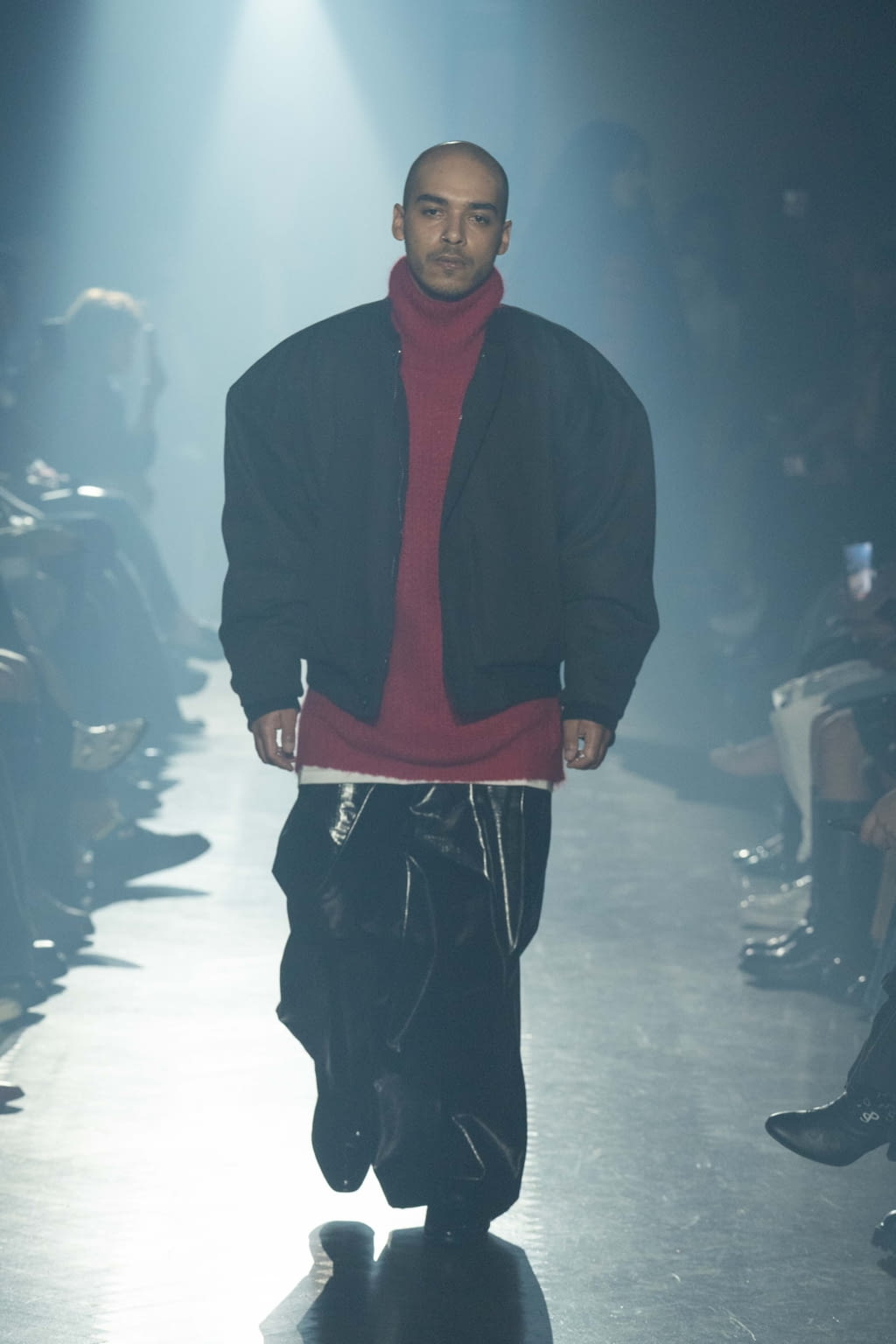 Fashion Week New York Fall/Winter 2022 look 12 from the Willy Chavarria collection menswear