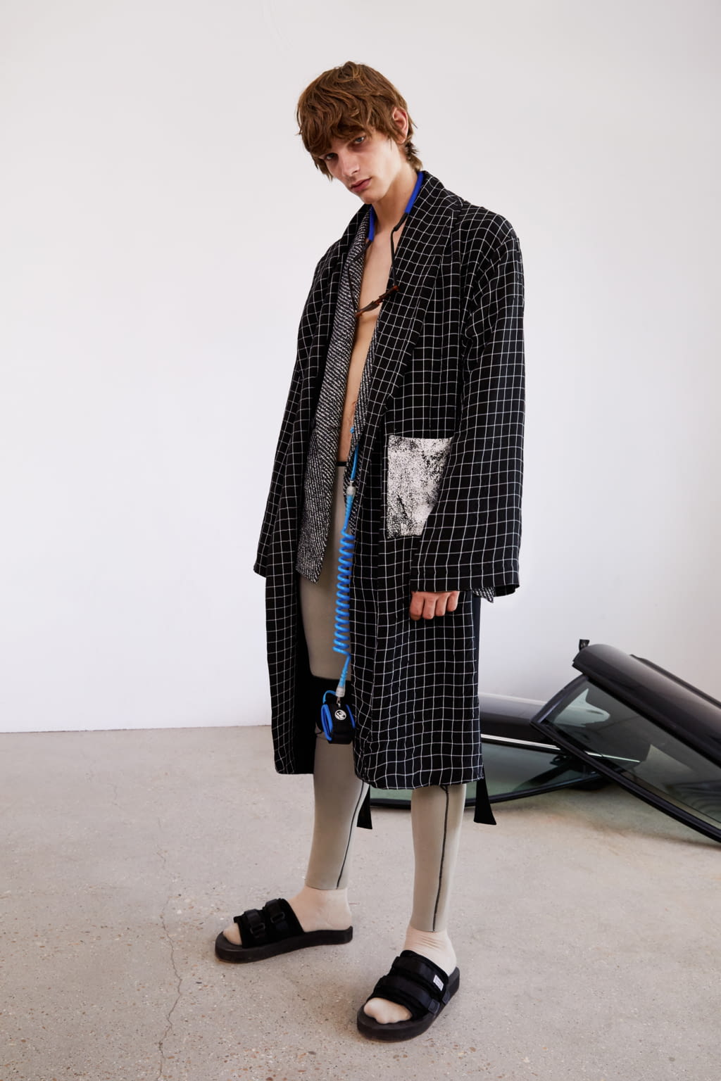 Fashion Week Paris Spring/Summer 2018 look 12 from the Ex Infinitas collection menswear