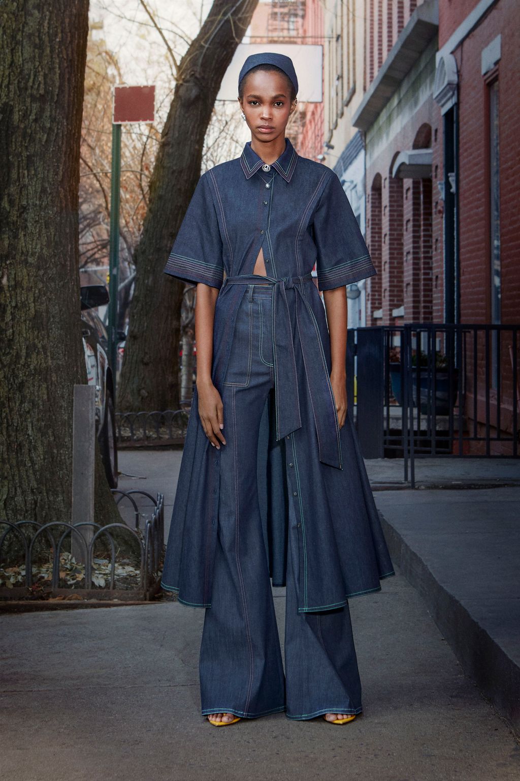 Fashion Week New York Pre-Fall 2019 look 8 from the Prabal Gurung collection womenswear