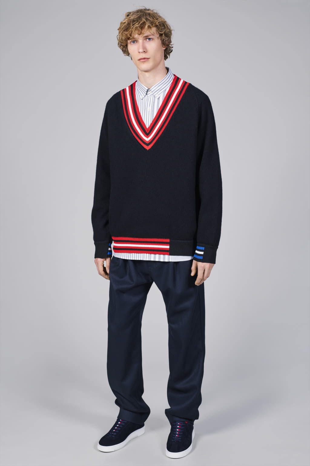 Fashion Week Florence Fall/Winter 2017 look 12 from the Tommy Hilfiger collection 男装
