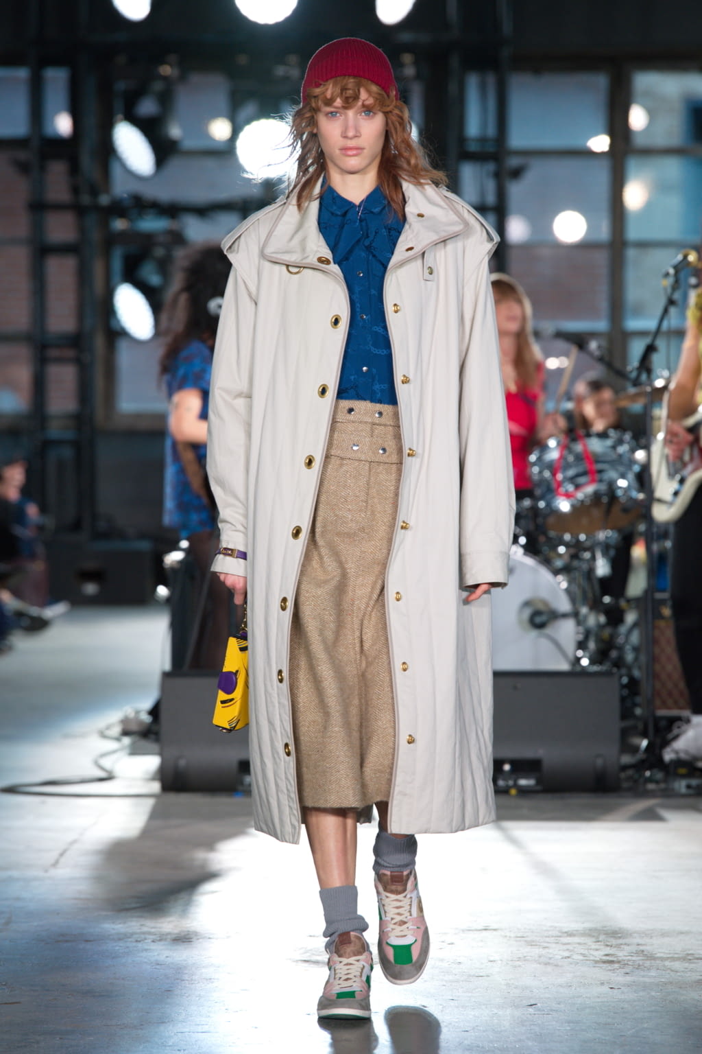 Fashion Week New York Fall/Winter 2020 look 12 from the Coach collection 女装
