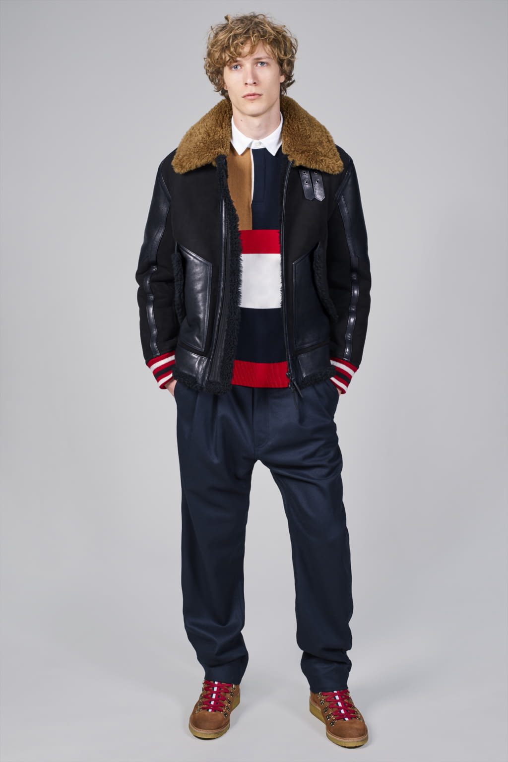Fashion Week Florence Fall/Winter 2017 look 13 from the Tommy Hilfiger collection menswear