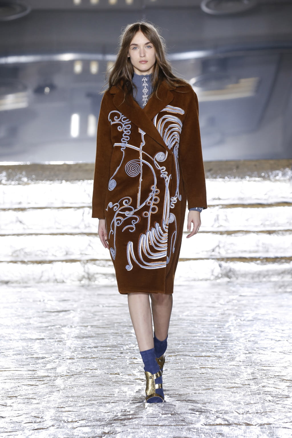 Fashion Week London Fall/Winter 2016 look 13 from the Peter Pilotto collection womenswear