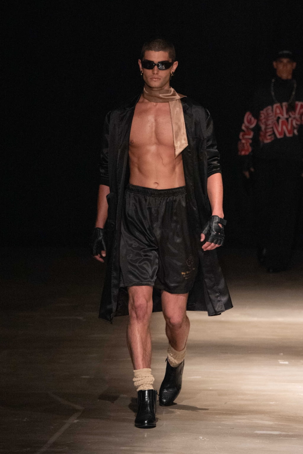 Fashion Week New York Spring/Summer 2020 look 13 de la collection Willy Chavarria menswear