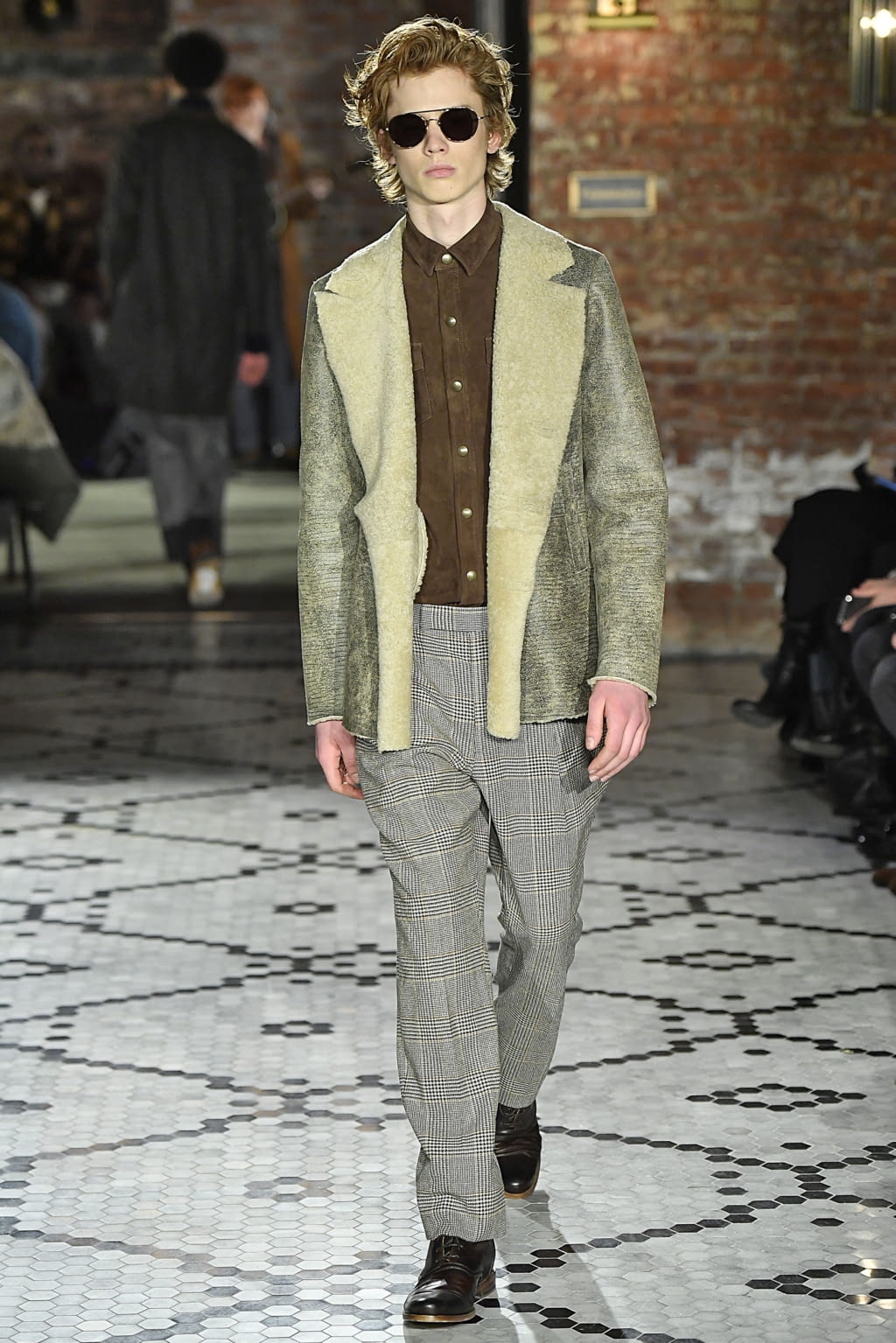 Fashion Week New York Fall/Winter 2017 look 14 from the Billy Reid collection menswear