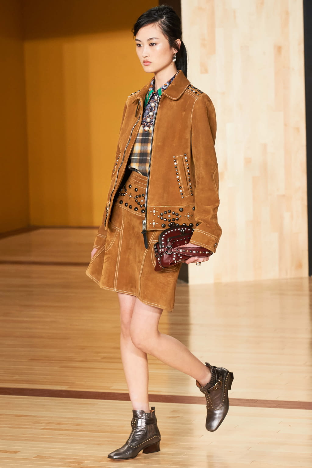 Fashion Week New York Fall/Winter 2016 look 14 from the Coach collection womenswear