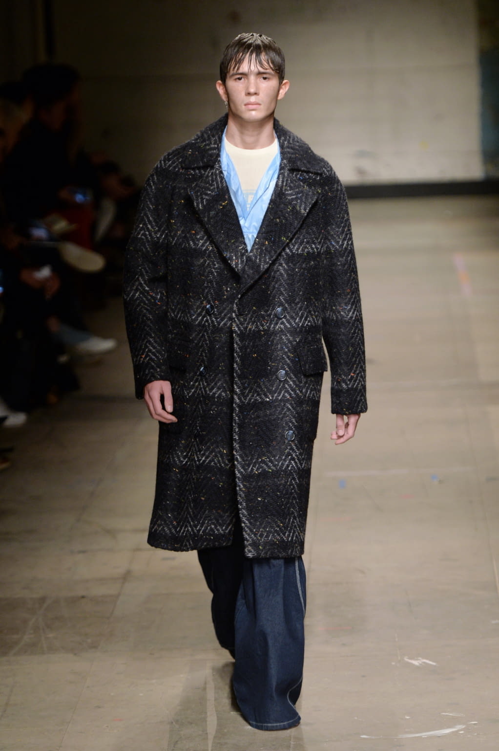 Fashion Week London Fall/Winter 2017 look 14 from the Topman Design collection 男装