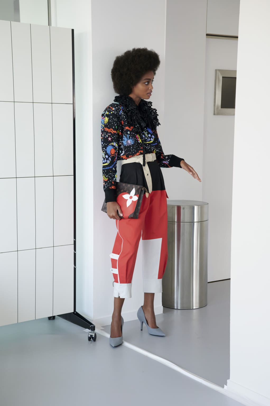Fashion Week Paris Resort 2021 look 14 de la collection Louis Vuitton womenswear