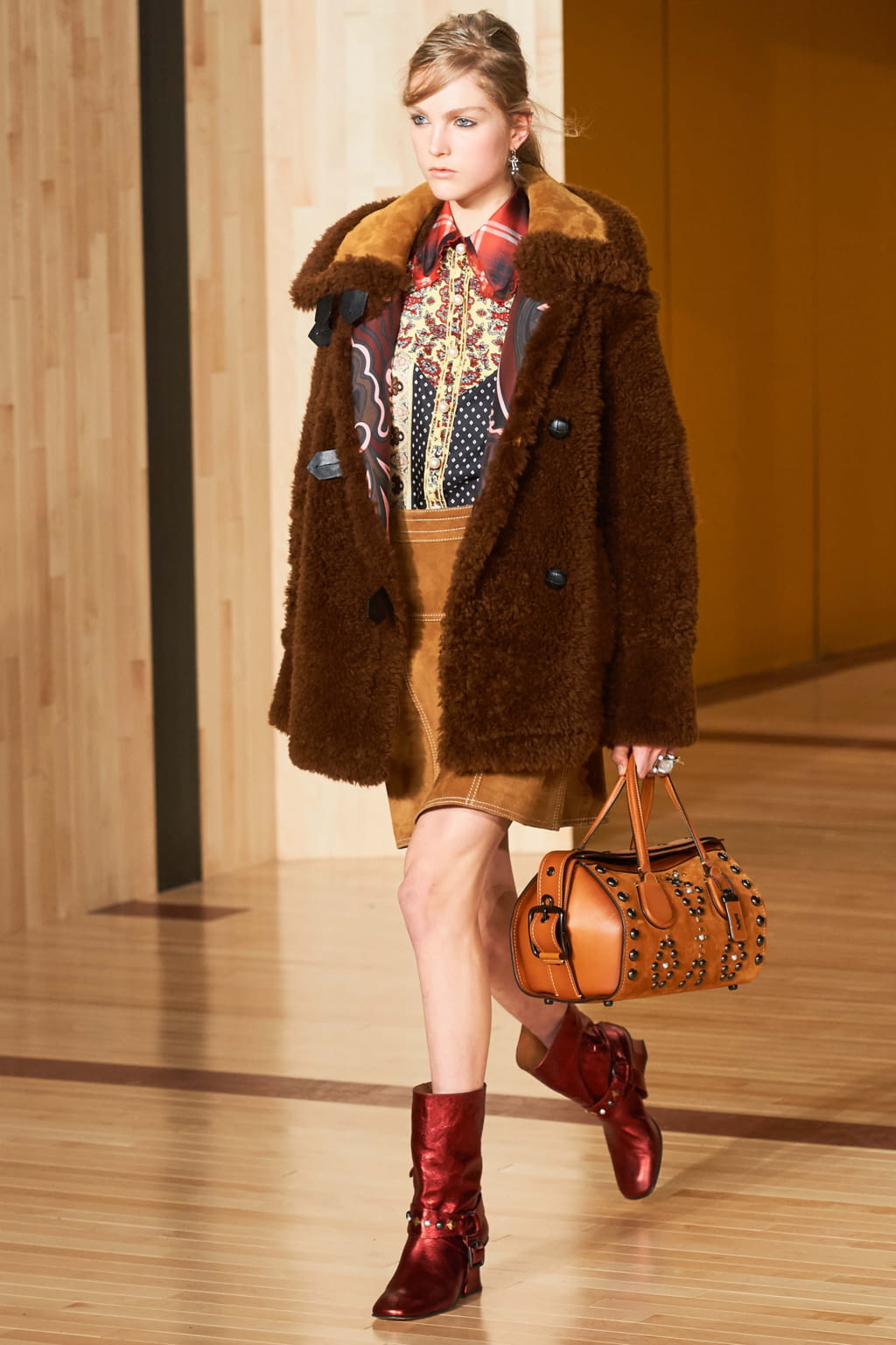 Fashion Week New York Fall/Winter 2016 look 15 from the Coach collection 女装