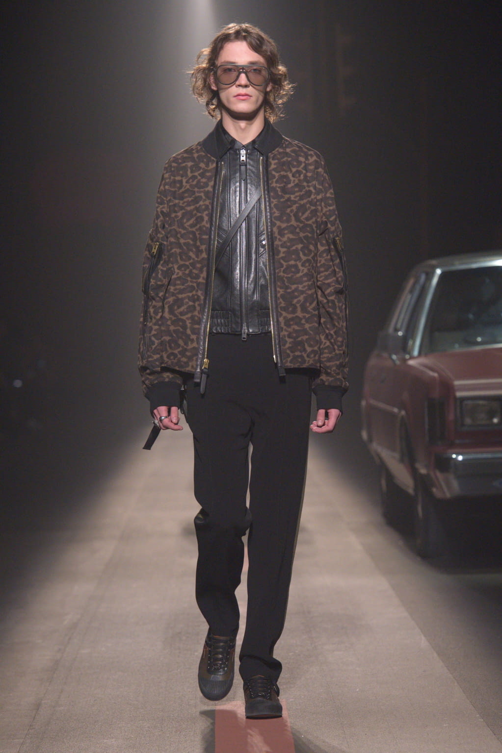 Fashion Week New York Pre-Fall 2019 look 15 from the Coach collection 男装