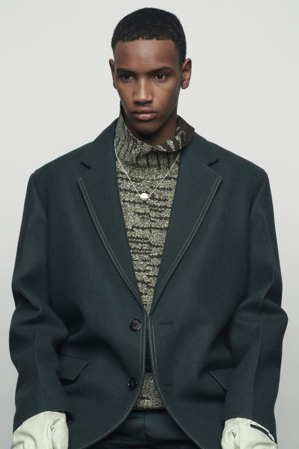 Fashion Week Paris Fall/Winter 2022 look 15 from the OAMC collection menswear