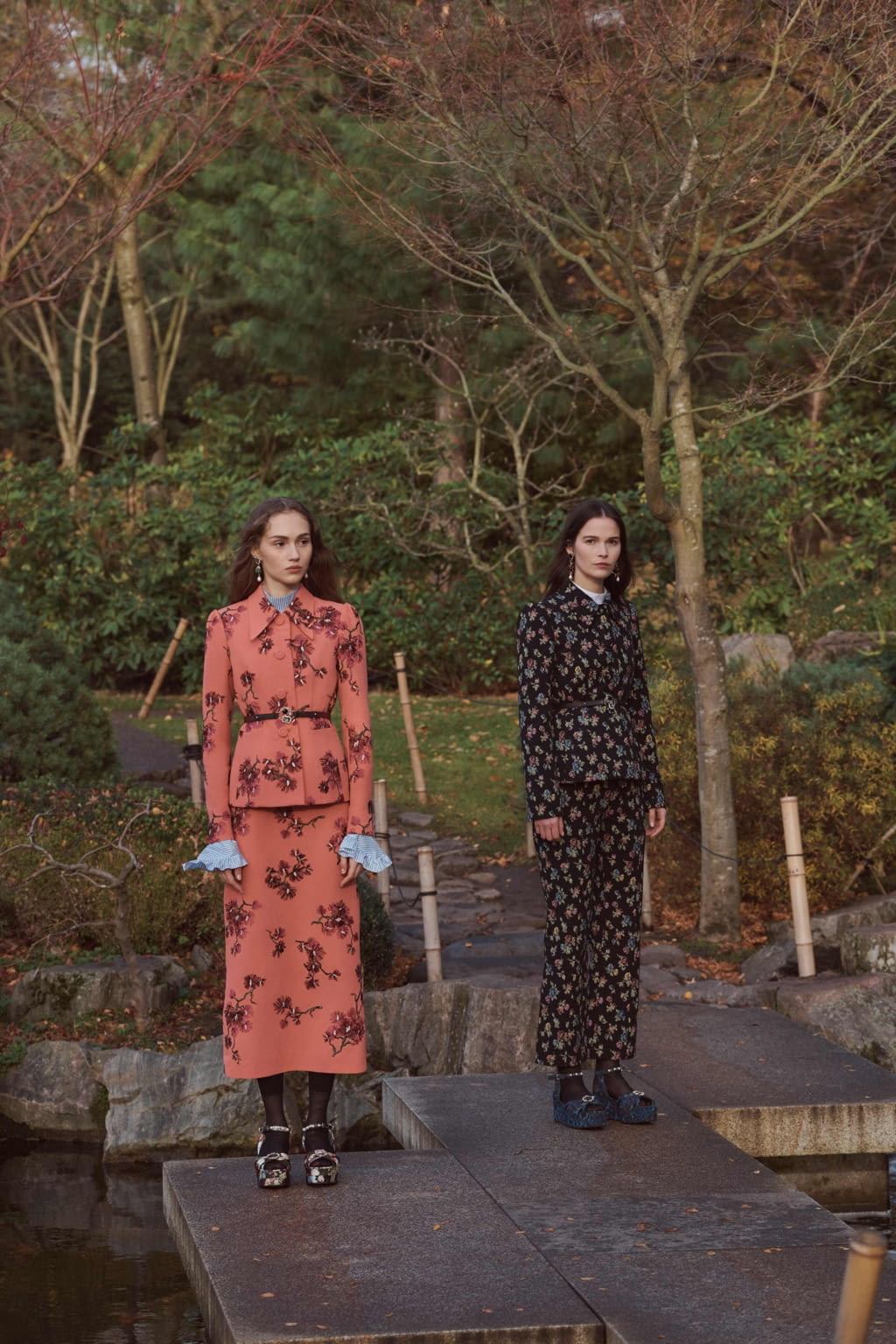 Fashion Week London Pre-Fall 2018 look 15 from the Erdem collection womenswear