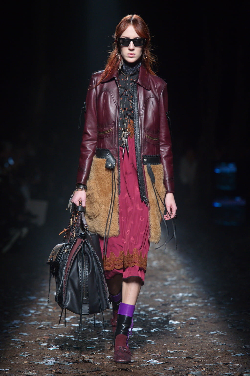 Fashion Week New York Fall/Winter 2018 look 14 from the Coach collection 女装