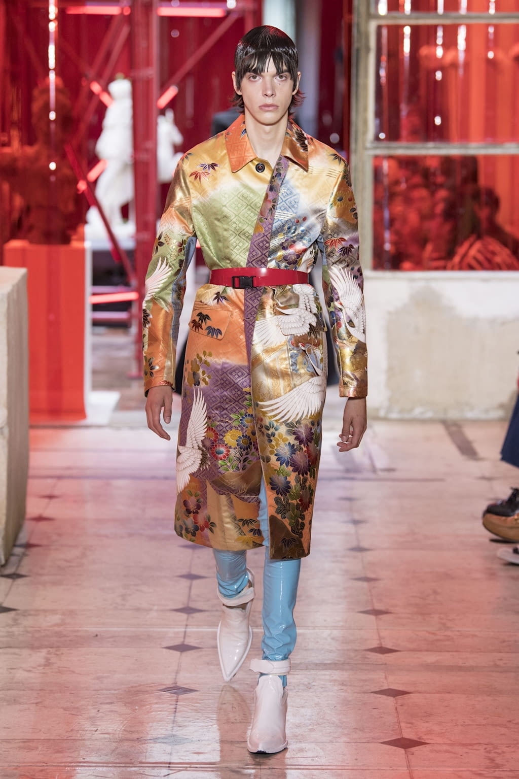 Fashion Week Paris Spring/Summer 2019 look 15 de la collection Maison Margiela menswear