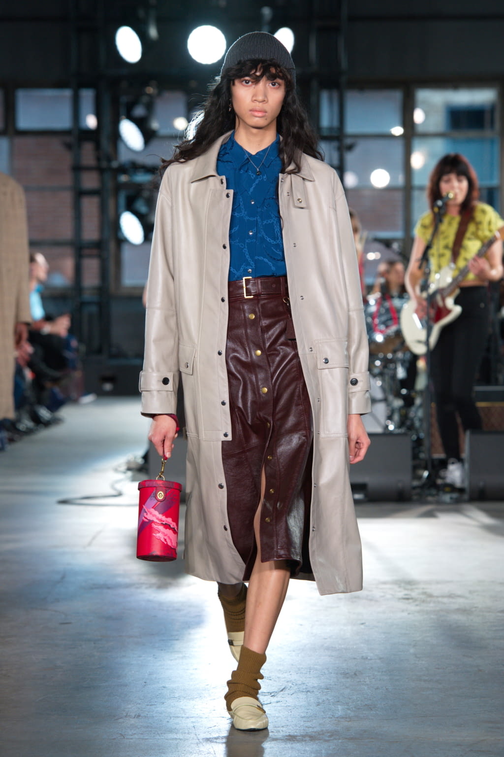 Fashion Week New York Fall/Winter 2020 look 16 from the Coach collection womenswear