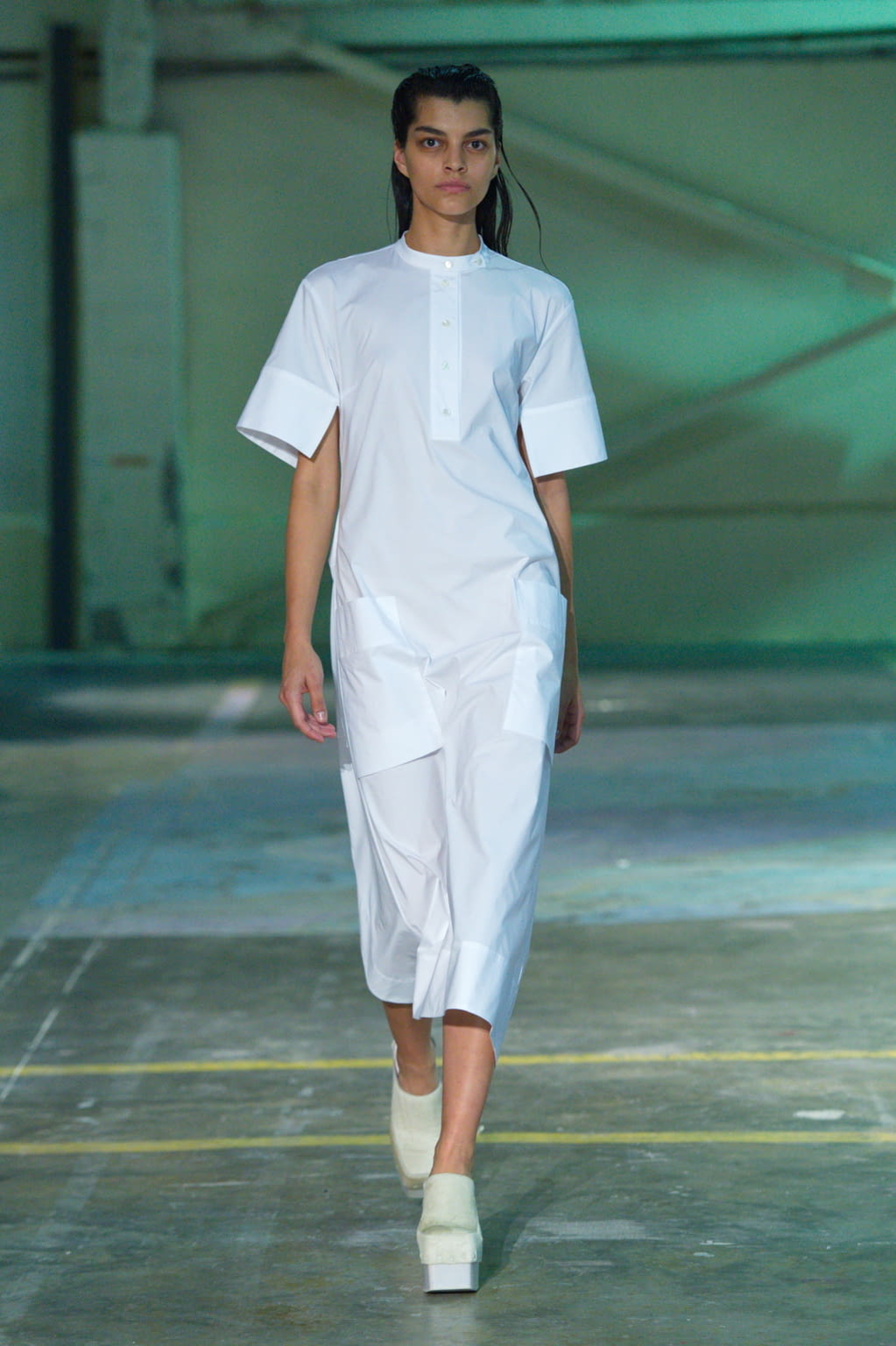 Fashion Week New York Spring/Summer 2020 look 17 from the Eckhaus Latta collection womenswear