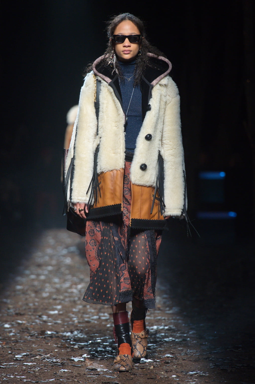 Fashion Week New York Fall/Winter 2018 look 17 from the Coach collection womenswear