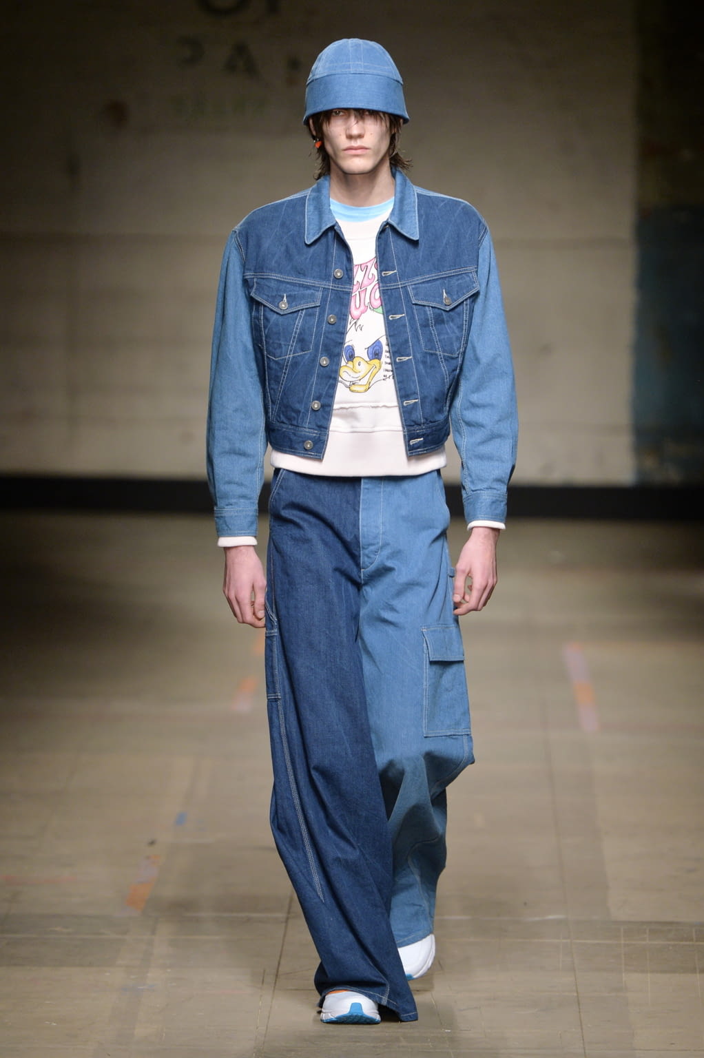 Fashion Week London Fall/Winter 2017 look 18 from the Topman Design collection 男装