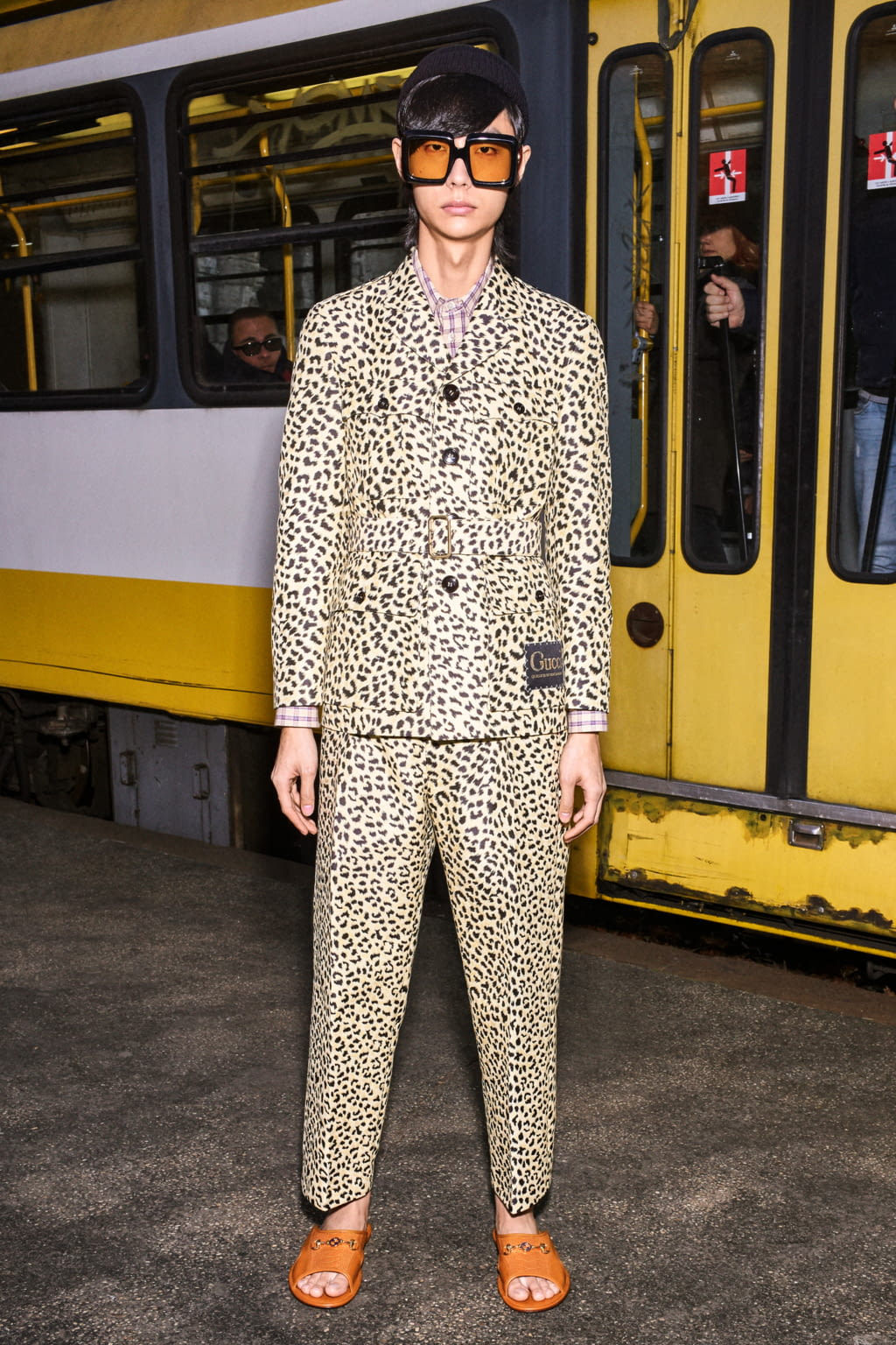 Fashion Week Milan Pre-Fall 2020 look 18 from the Gucci collection menswear