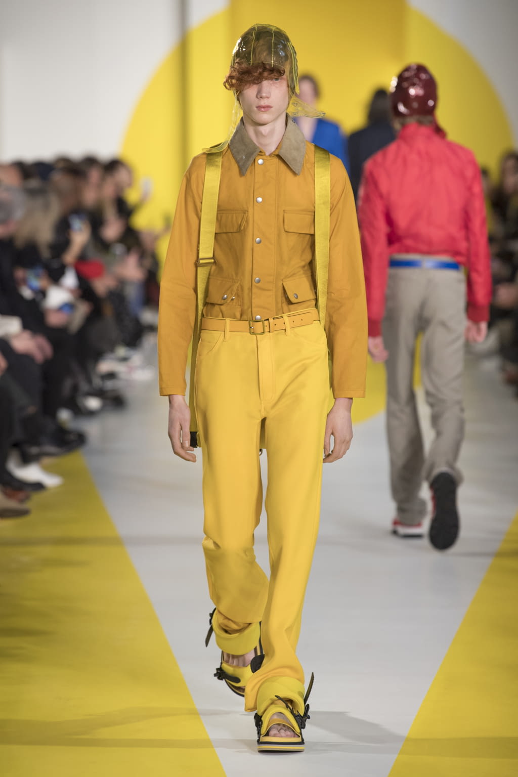 Fashion Week Paris Fall/Winter 2018 look 18 from the Maison Margiela collection menswear