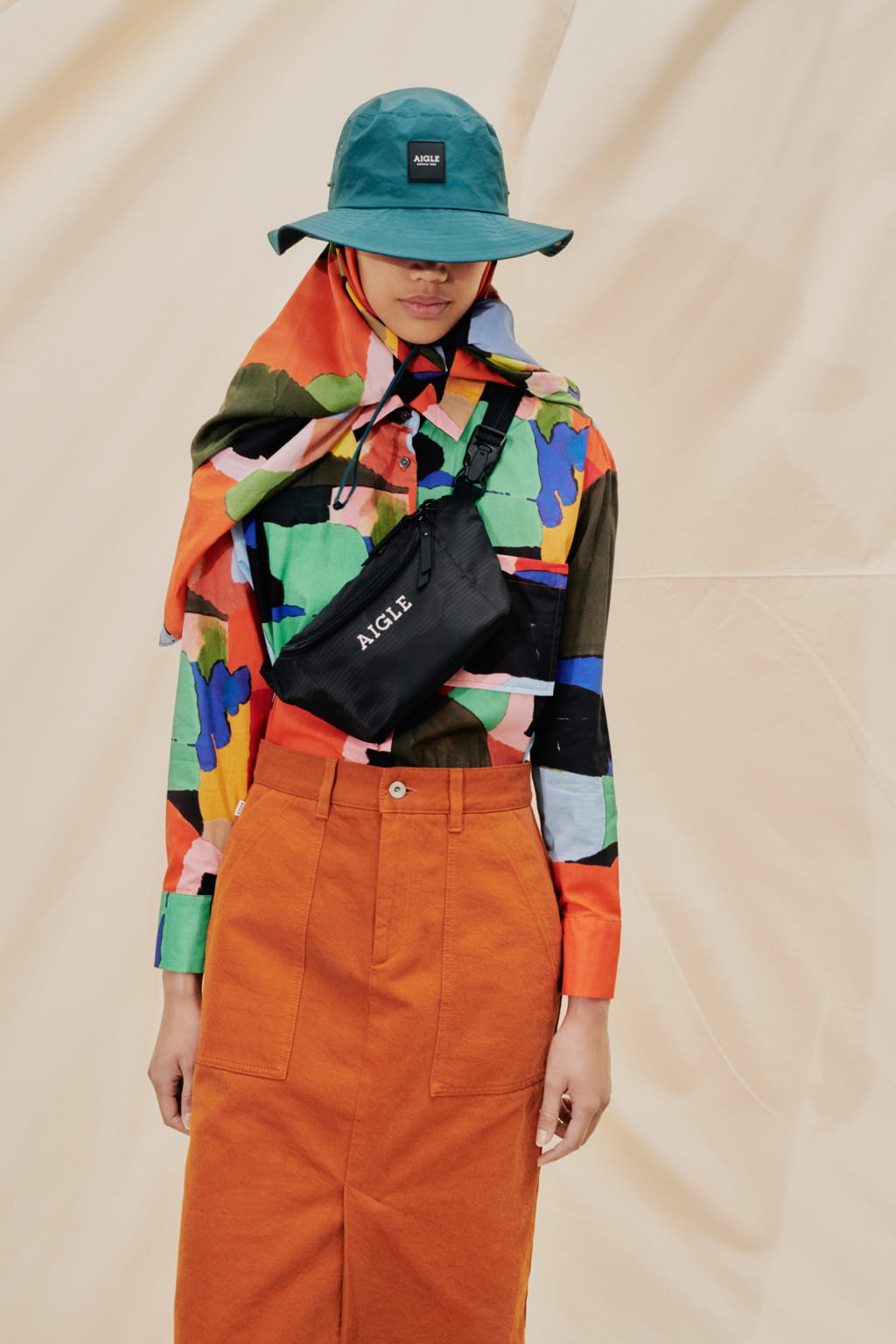Fashion Week Paris Spring/Summer 2022 look 19 from the Aigle collection womenswear
