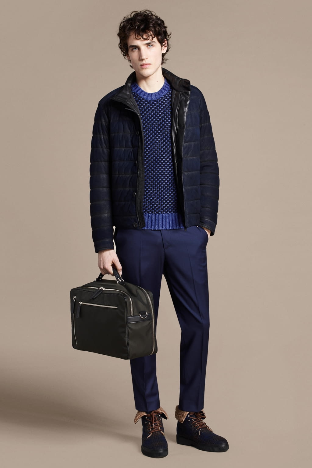 Fashion Week Milan Fall/Winter 2018 look 19 from the Tod's collection menswear