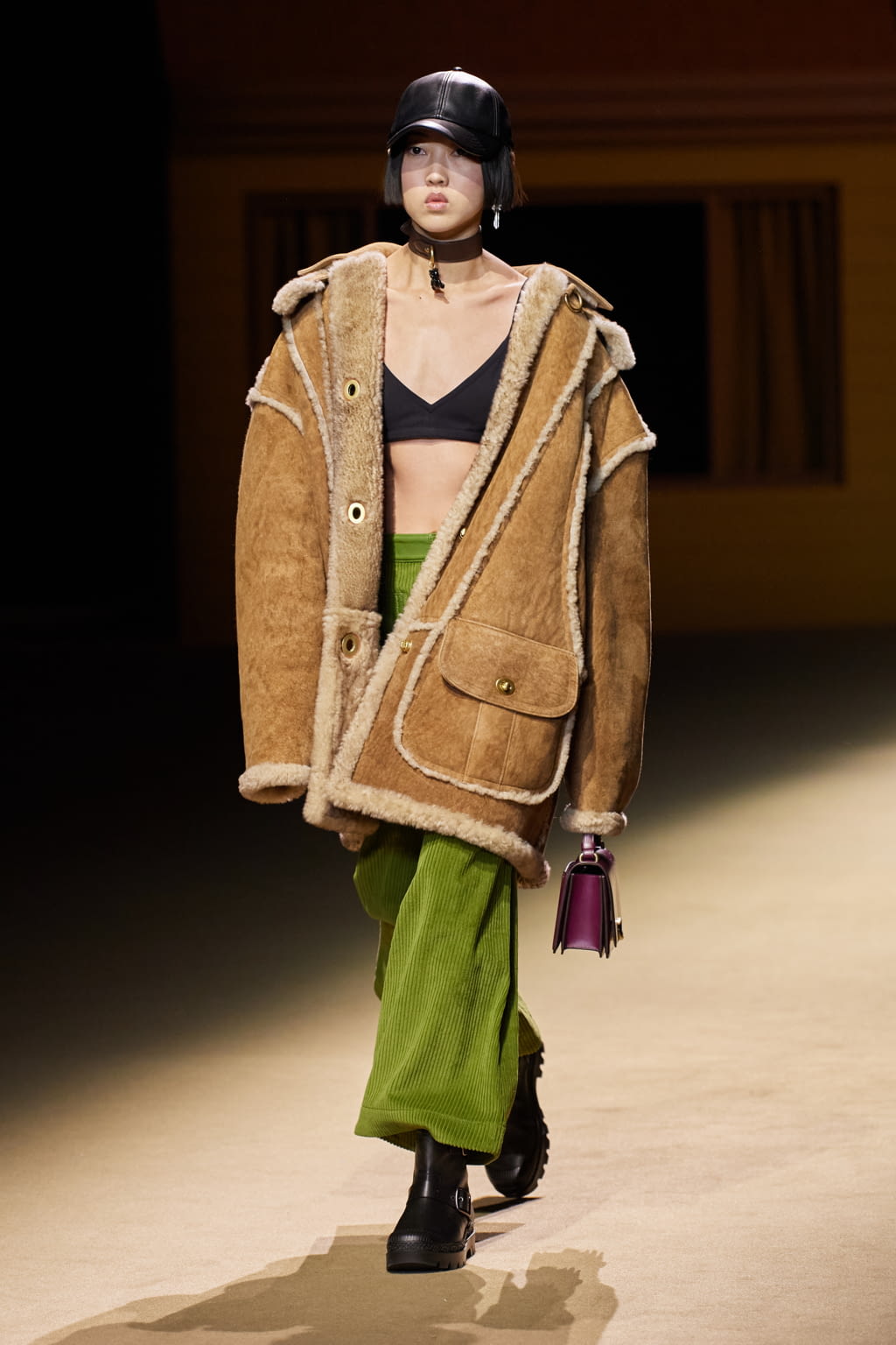 Fashion Week New York Fall/Winter 2022 look 2 de la collection Coach womenswear