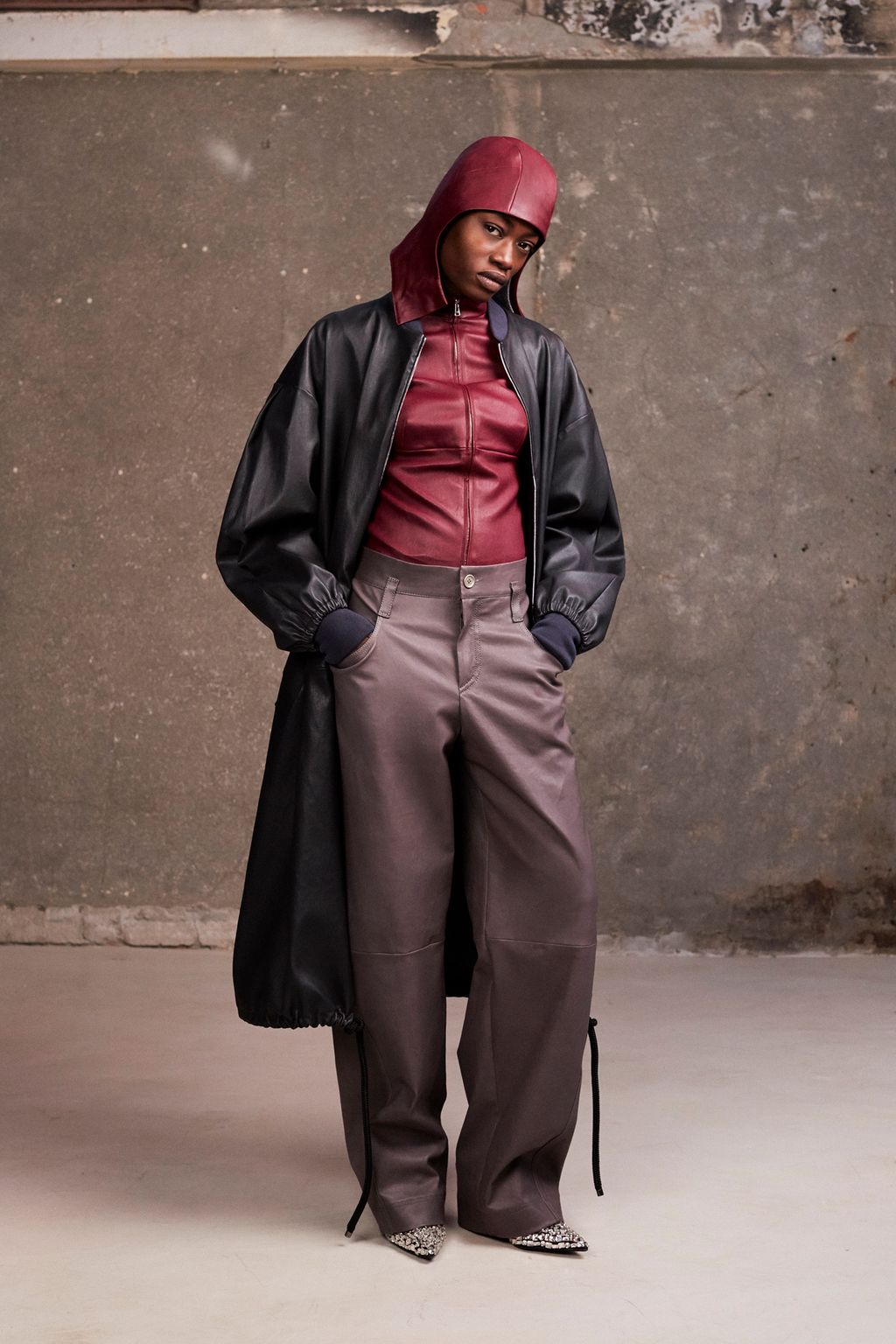 Fashion Week Paris Fall/Winter 2022 look 43 from the Stouls collection womenswear