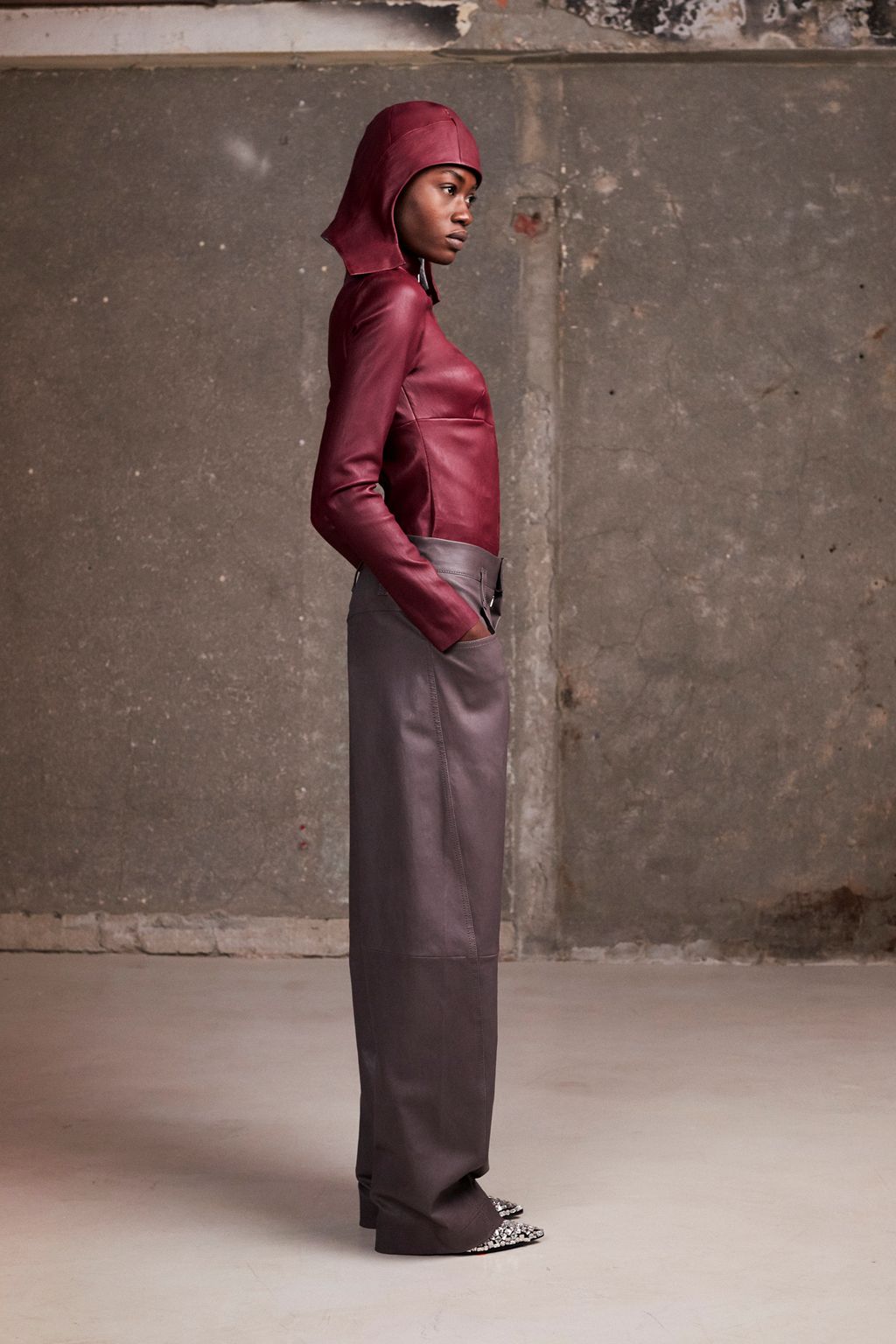Fashion Week Paris Fall/Winter 2022 look 45 from the Stouls collection 女装