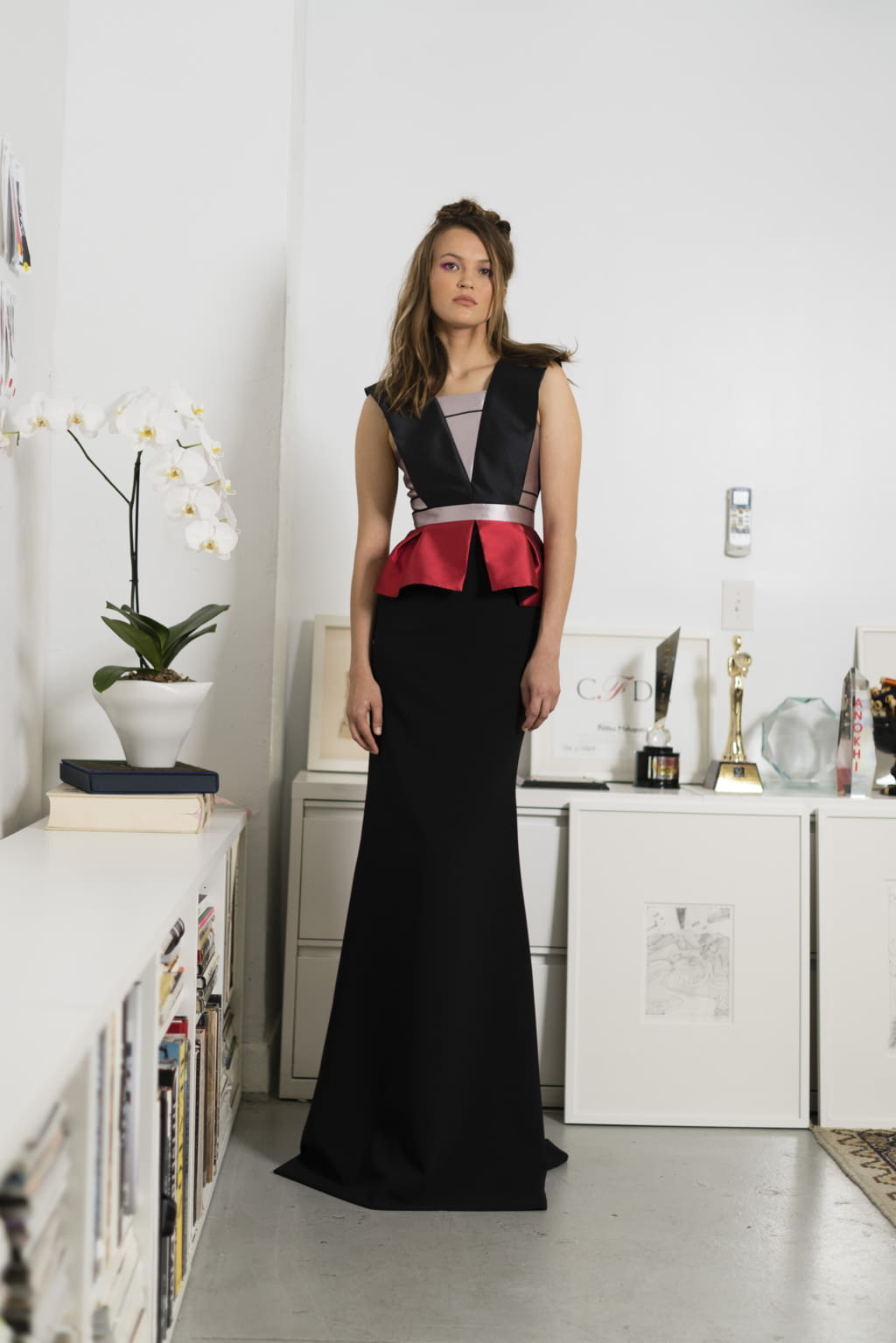 Fashion Week New York Resort 2018 look 20 from the Bibhu Mohapatra collection womenswear