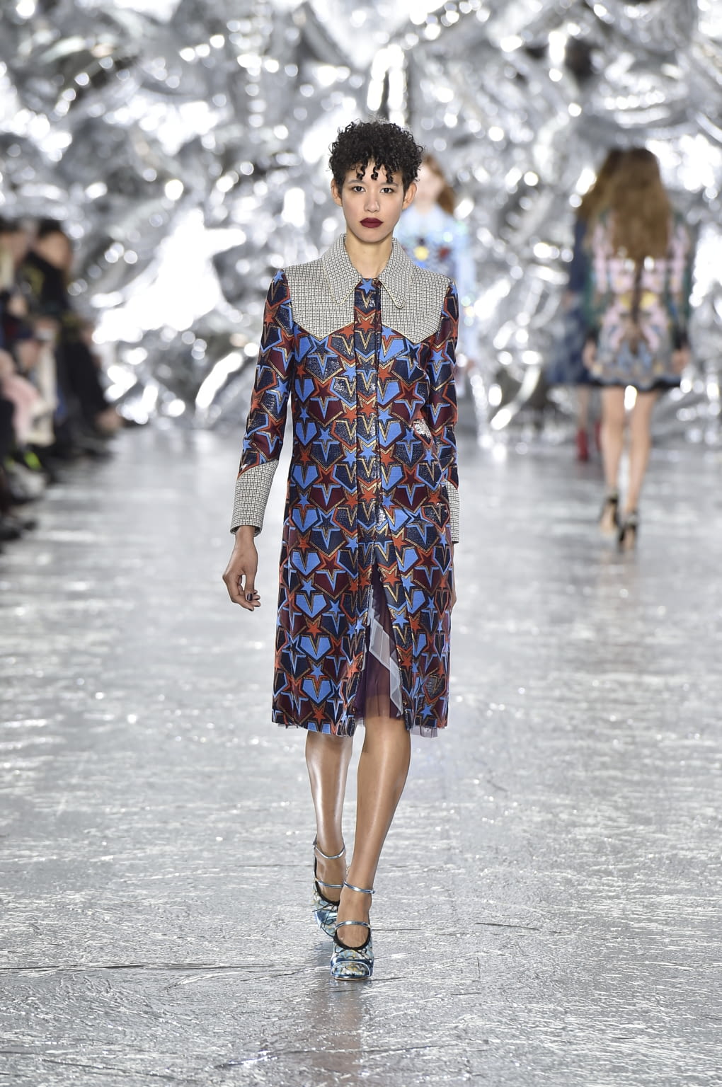 Fashion Week London Fall/Winter 2016 look 20 from the Mary Katrantzou collection 女装