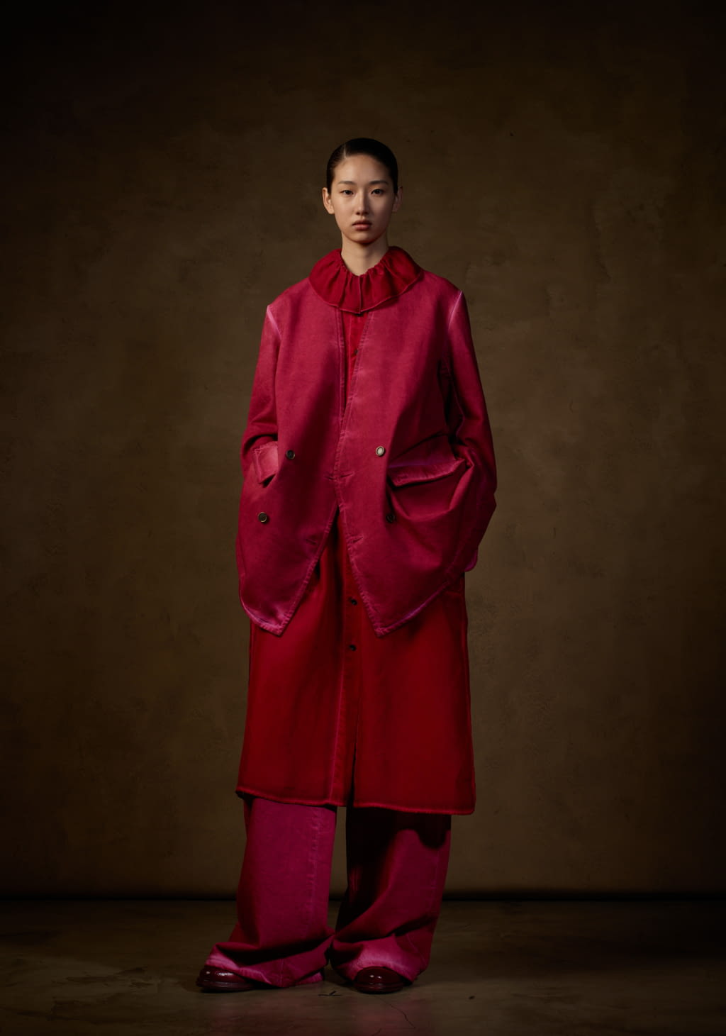 Fashion Week Paris Fall/Winter 2021 look 20 de la collection Uma Wang womenswear