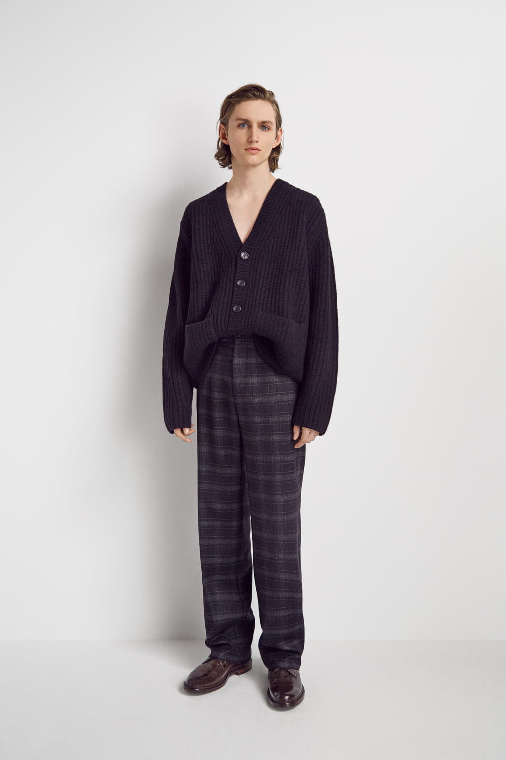 Fashion Week London Fall/Winter 2018 look 20 de la collection Joseph menswear