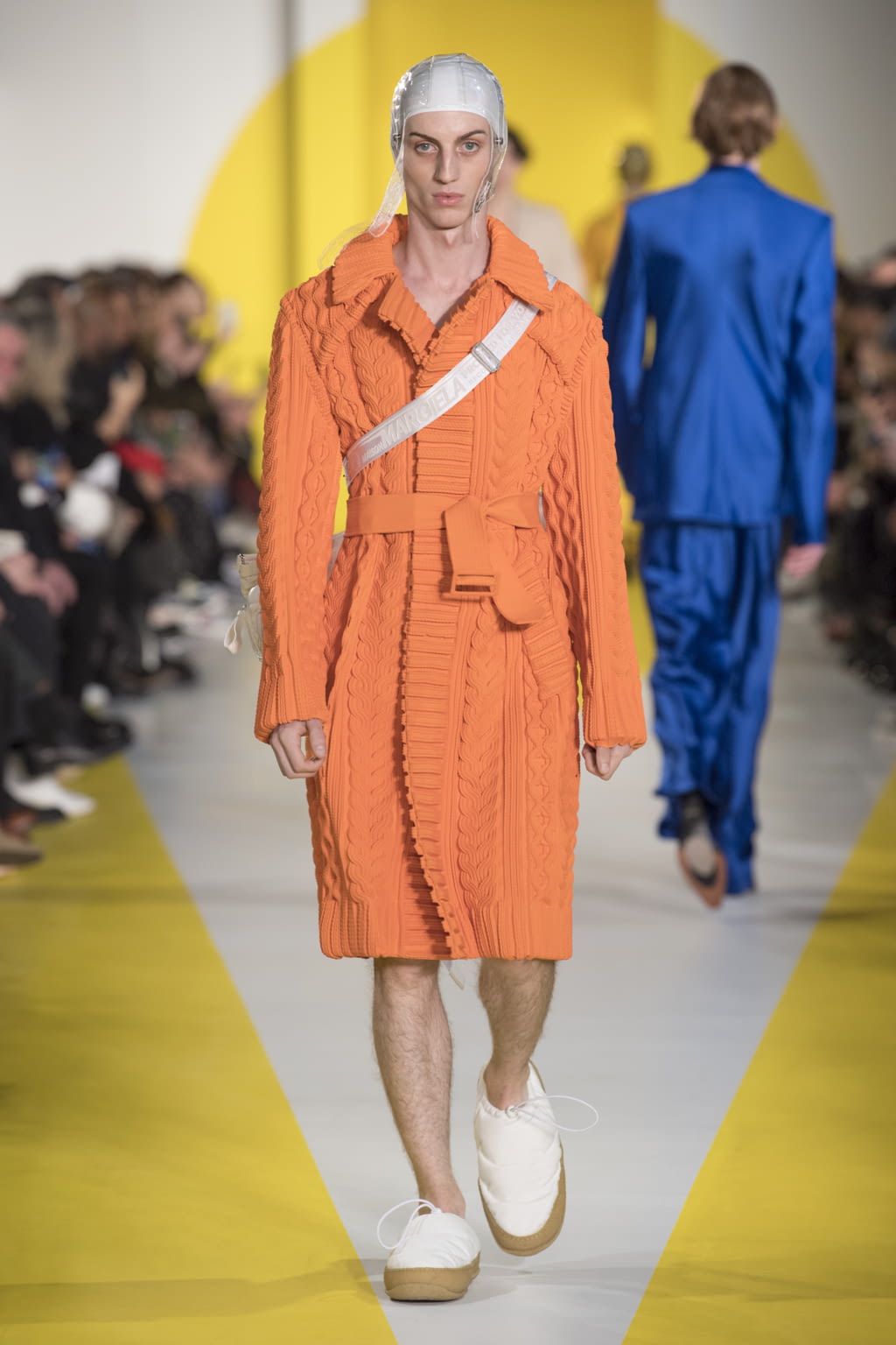 Fashion Week Paris Fall/Winter 2018 look 20 from the Maison Margiela collection menswear