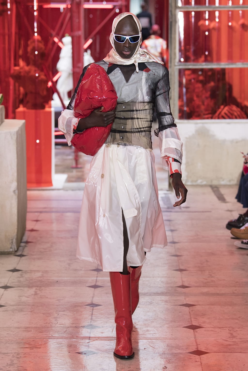 Fashion Week Paris Spring/Summer 2019 look 20 de la collection Maison Margiela menswear