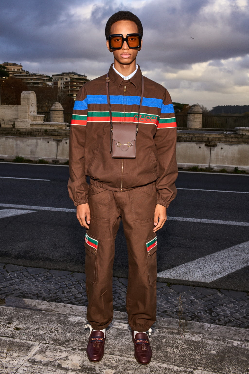 Fashion Week Milan Pre-Fall 2020 look 21 from the Gucci collection menswear