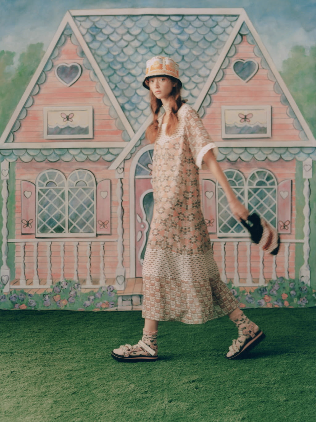 Fashion Week New York Spring/Summer 2021 look 21 de la collection Anna Sui womenswear