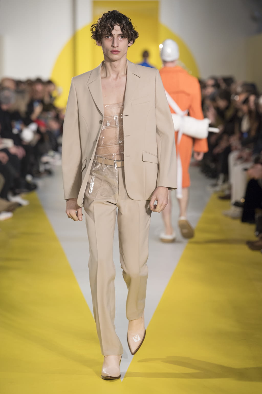 Fashion Week Paris Fall/Winter 2018 look 21 from the Maison Margiela collection 男装
