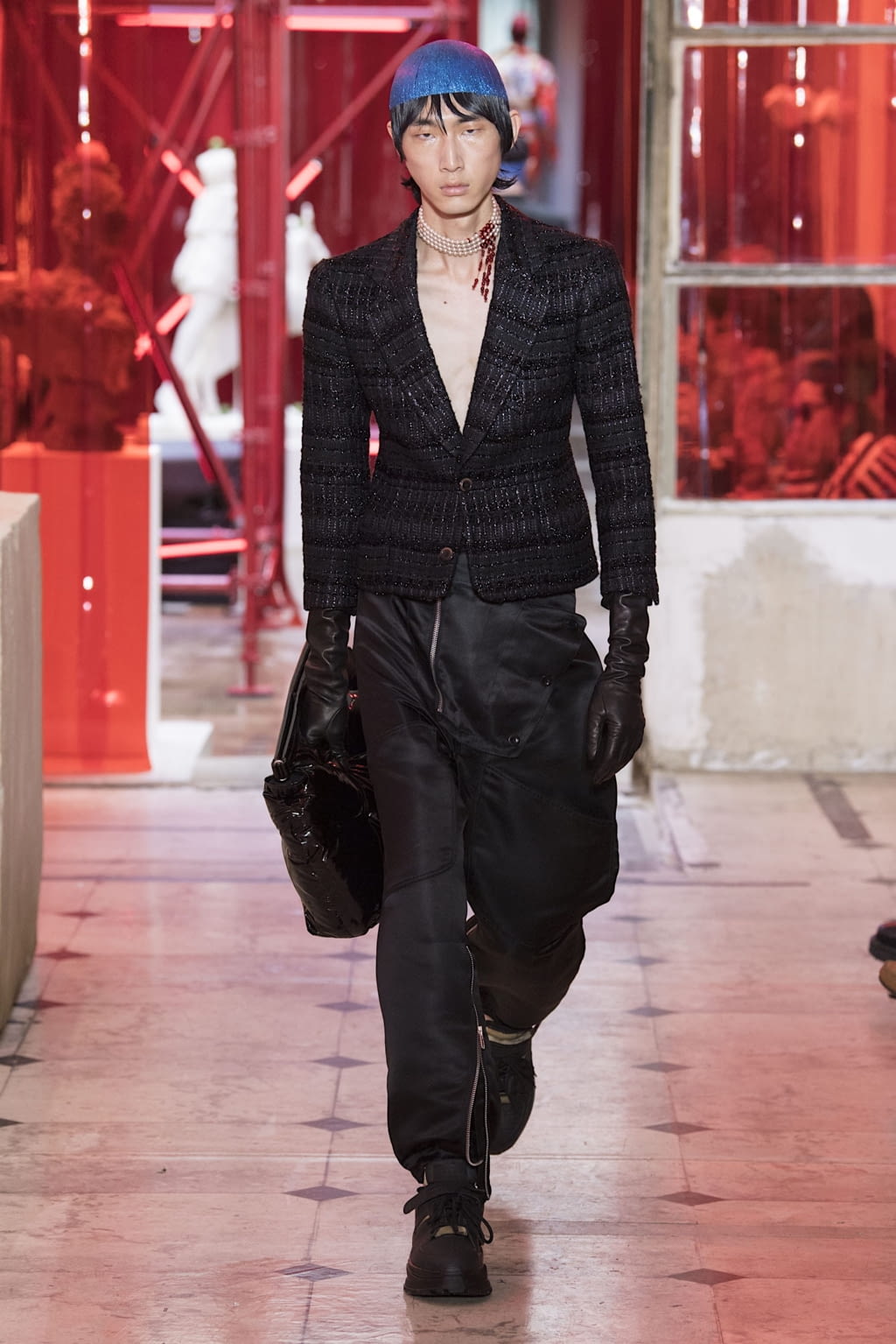 Fashion Week Paris Spring/Summer 2019 look 21 from the Maison Margiela collection 男装