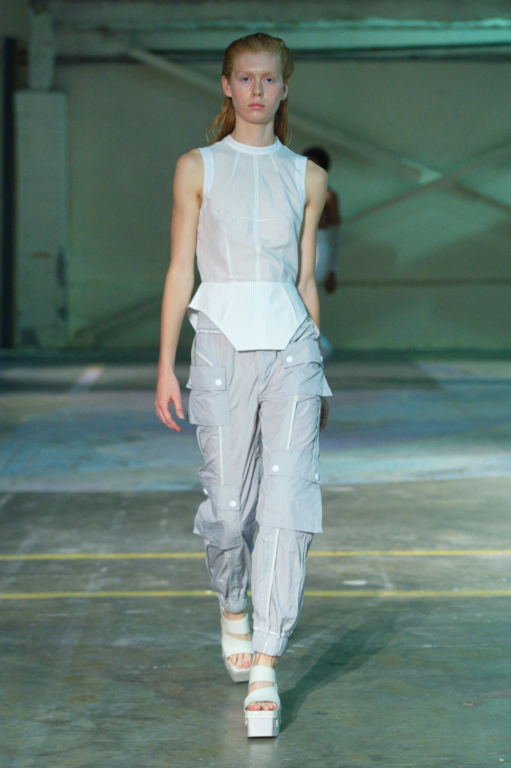 Fashion Week New York Spring/Summer 2020 look 22 from the Eckhaus Latta collection womenswear