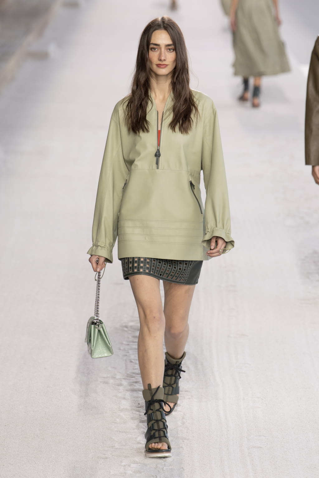 Fashion Week Paris Spring/Summer 2019 look 22 from the Hermès collection 女装