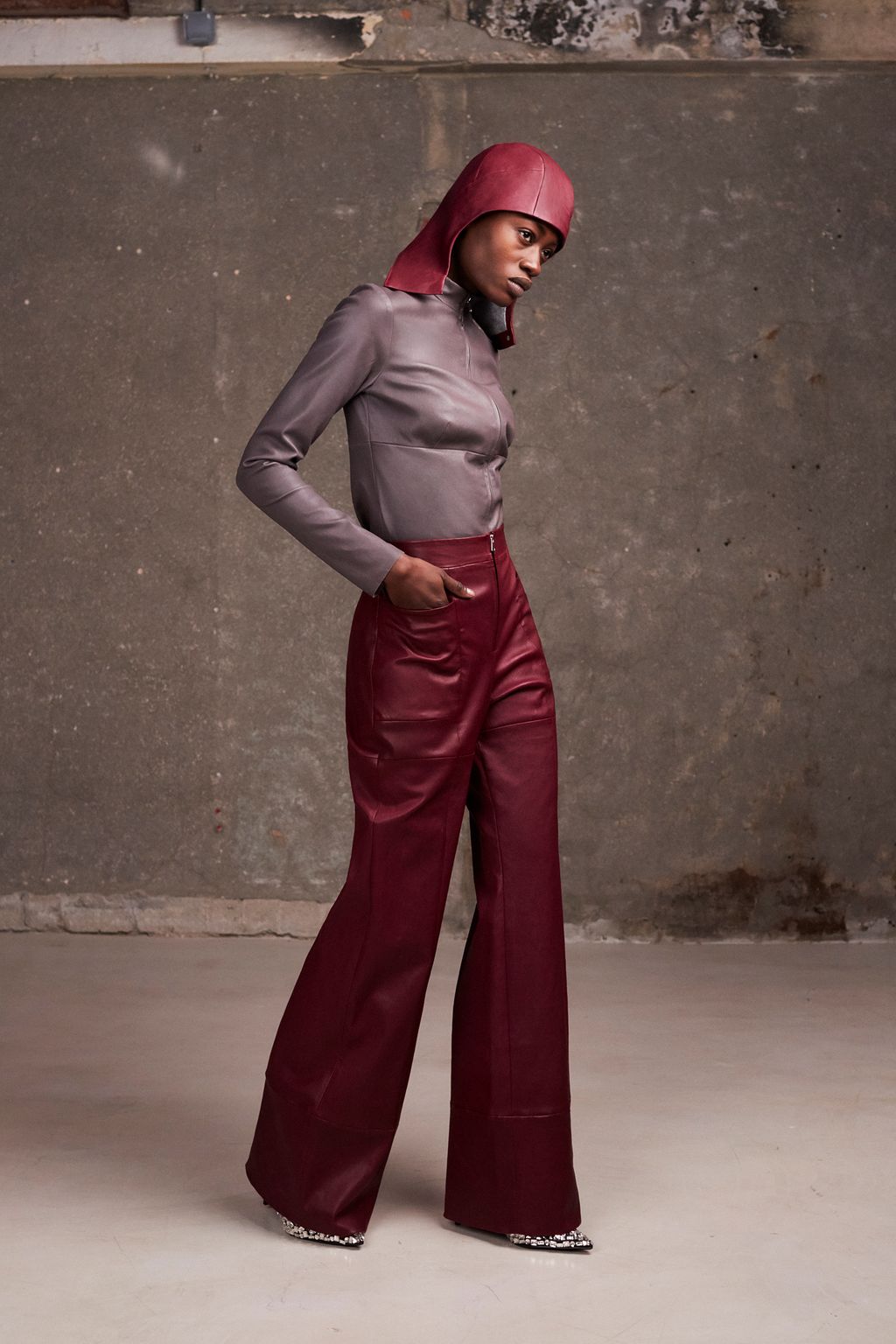 Fashion Week Paris Fall/Winter 2022 look 49 de la collection Stouls womenswear