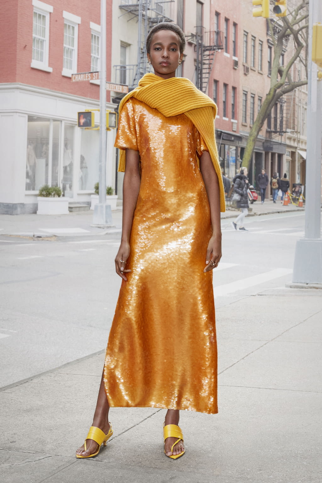 Fashion Week New York Pre-Fall 2019 look 17 from the Prabal Gurung collection womenswear