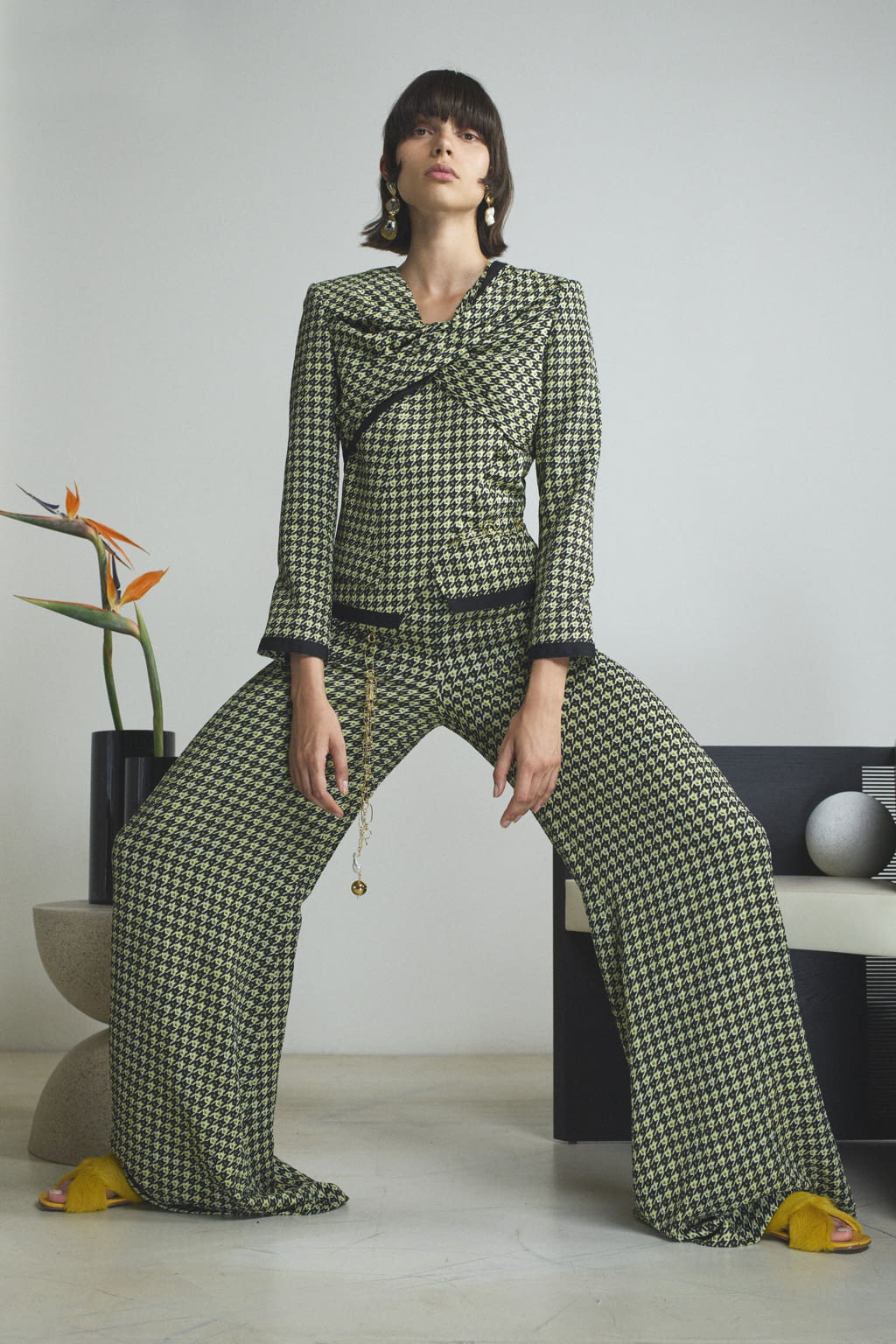 Fashion Week New York Resort 2020 look 25 de la collection Hellessy womenswear