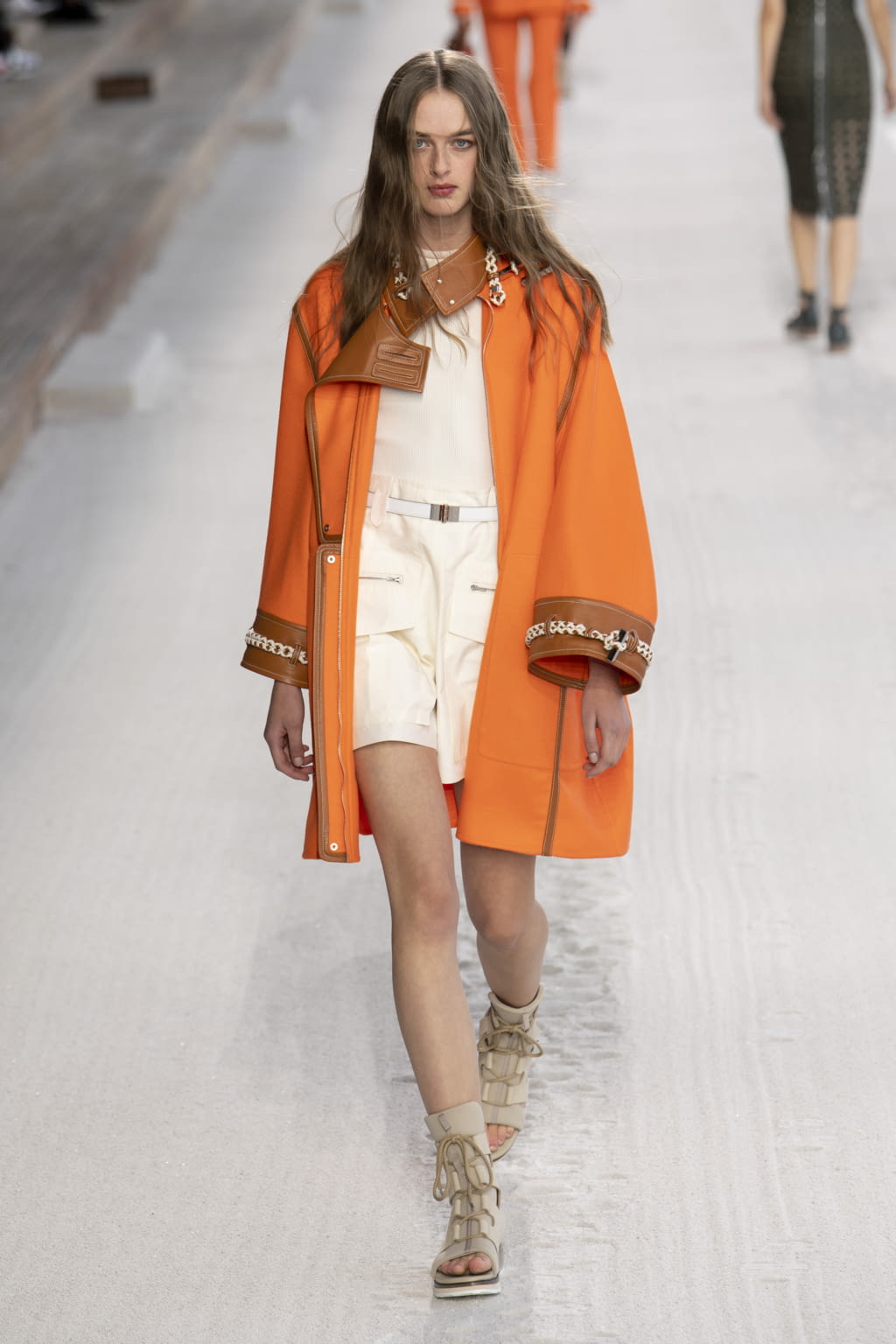 Fashion Week Paris Spring/Summer 2019 look 25 from the Hermès collection 女装