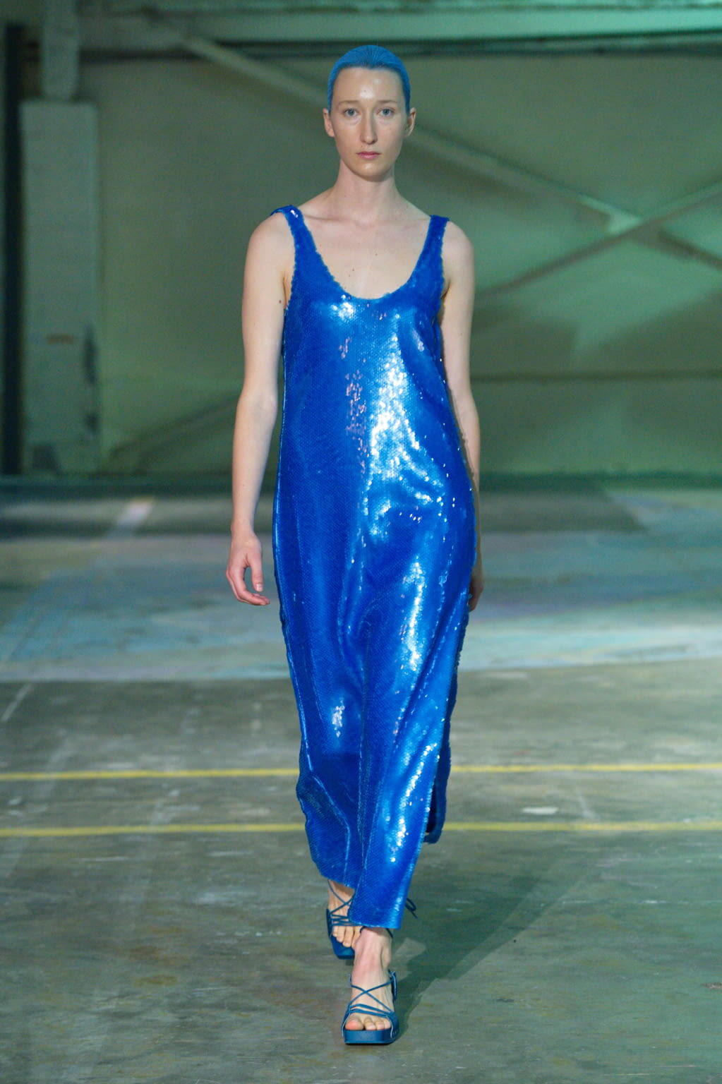 Fashion Week New York Spring/Summer 2020 look 26 from the Eckhaus Latta collection womenswear