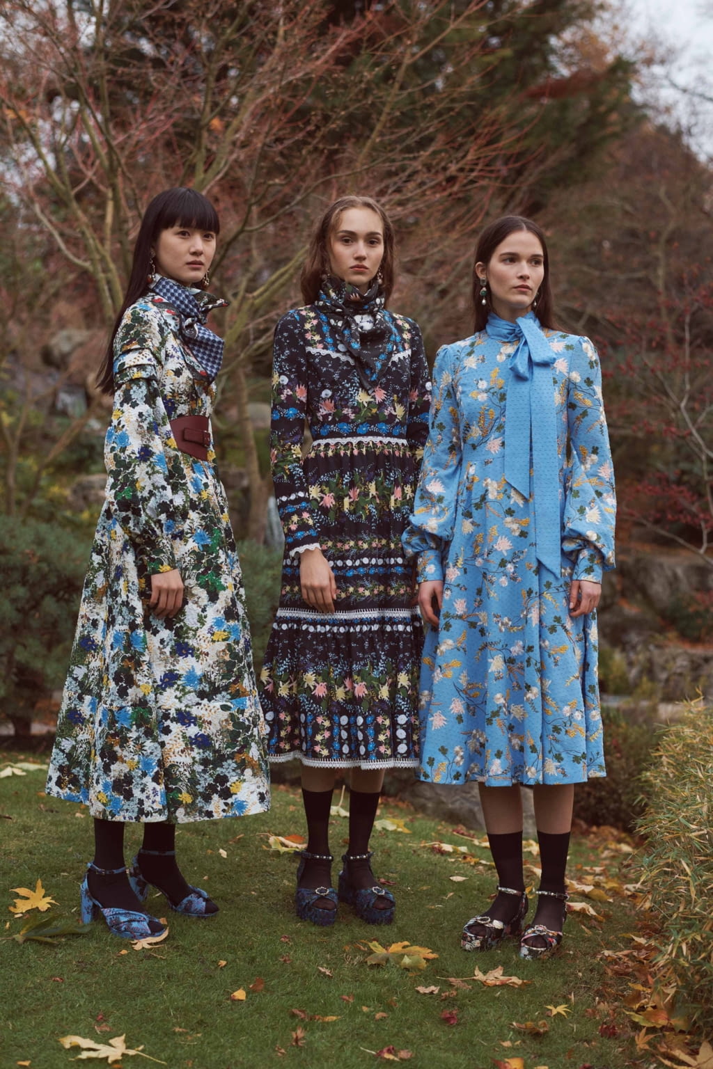 Fashion Week London Pre-Fall 2018 look 26 from the Erdem collection womenswear